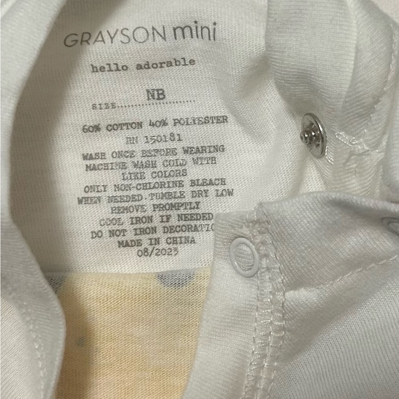 💫Grayson Mini NB Matching Set - Picture 8 of 9